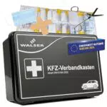 WALSER Erste Hilfe Set Auto, Verbandskasten DIN 13164 für 2024