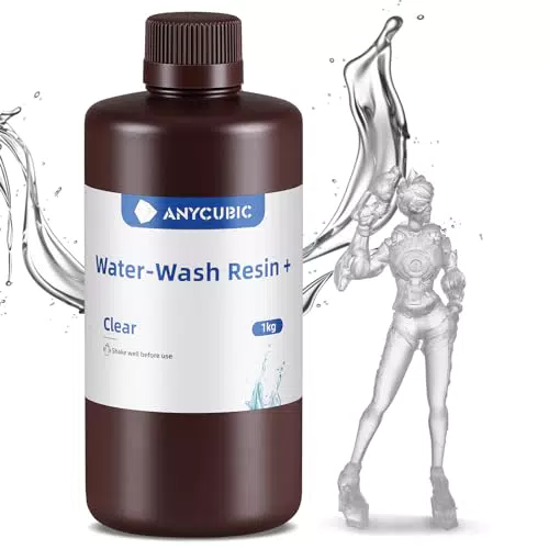 ANYCUBIC Wasserlösliches 3D Drucker Harz UV-Resin 405nm für LCD Drucker