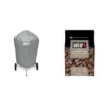Weber Grill-Abdeckhaube für Holzkohlegrills mit einem Durchmesser von 57 cm & Anzündwürfel ohne Zusatzstoffe