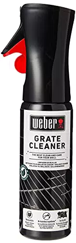 Weber Grillrost-Reiniger 300ml - Biologisch abbaubares Nebelspray zur Grillreinigung