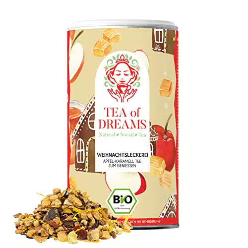Bio Weihnachtstee | Apfel-Karamell Tee | Weihnachtsleckerei