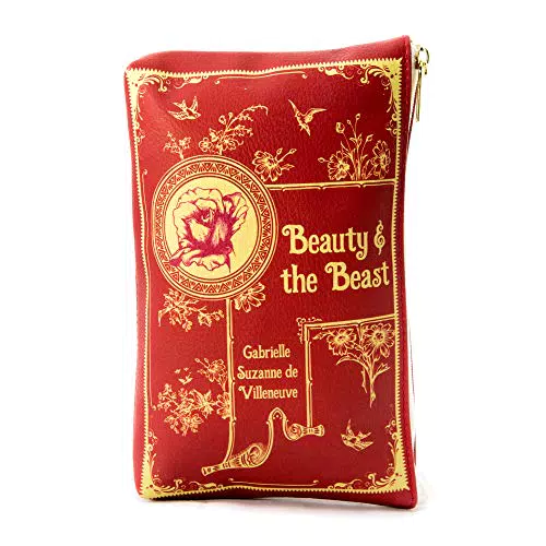 Well Read Clutch Handtasche Die Schöne und das Biest für Literaturliebhaber