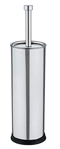 WENKO WC-Garnitur Edelstahl Bürstenhalter glänzend - Exklusives Design