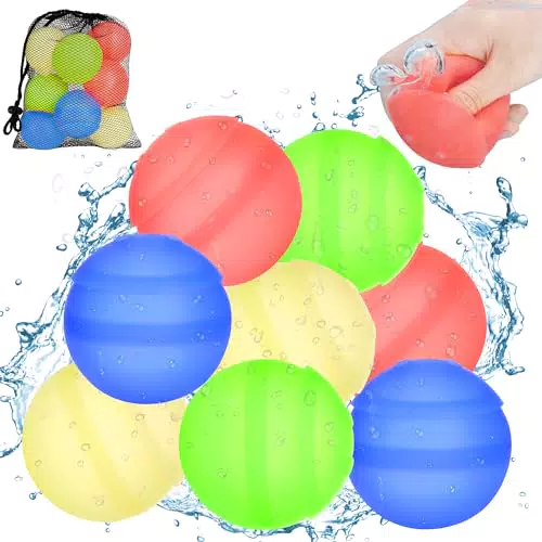 "Wiederverwendbare Wasserballons für endlosen Wasserspaß - Ideal für Kinder und Erwachsene"