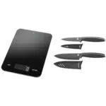WMF Digitale Küchenwaage & Touch Schneidebrett Set - Praktisches Küchenzubehör