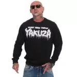 Yakuza Herren Pullover - Schwarz