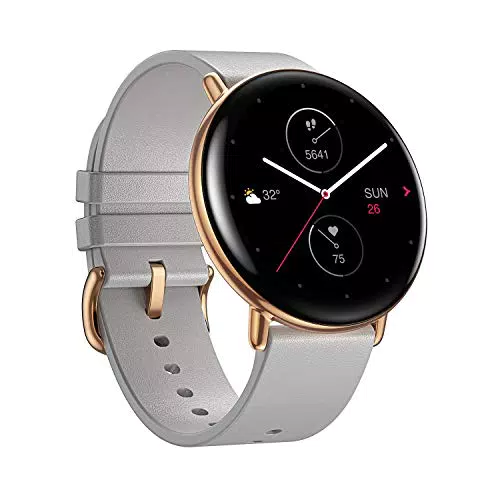 Zepp E Smartwatch mit AMOLED Display für Fitness und Sport, wasserdicht bis 5 ATM, SpO2 und Herzfrequenzmessung