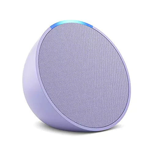 Echo Pop | Kompakter Bluetooth-Lautsprecher mit Alexa-Assistent | Lavendel