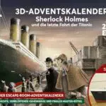 24 DAYS ESCAPE 3D Adventskalender – Sherlock Holmes: Rätsel und digitale Extras