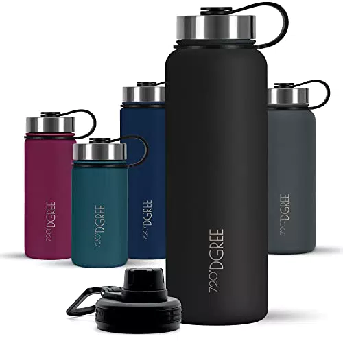 720°DGREE Edelstahl Trinkflasche noLimit – Auslaufsicher, BPA-frei, für Sport und Outdoor