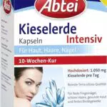 Abtei Kieselerde Intensiv - Silicium für starke Haare und Nägel, glutenfrei, laktosefrei