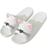 Acfoda Hausschuhe Damen Sommer rutschfest Pantoffeln Strand Sandalen