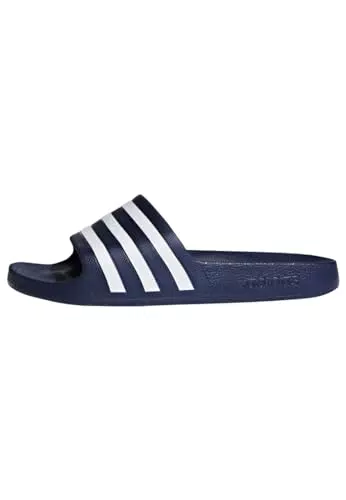 adidas Adilette Aqua Slides Unisex - Grau/Weiß - Modell: Adilette