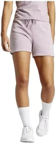 adidas Essentials Monogram Fleece Graphic Shorts für Damen