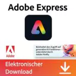 Adobe Express Premium - 1 Jahr Digital Download für Web, Android und iOS, 100GB Speicher