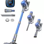 VC50 Akku Staubsauger mit 450W, 38000Pa, Wandladestation und LED-Touchscreen