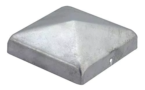 Alberts Pfostenkappe 216689 für Holzpfosten flach feuerverzinkt 100 x 100 mm