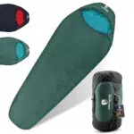 Alpin Loacker Ultraleicht Schlafsack 3 Jahreszeiten für Camping und Reisen