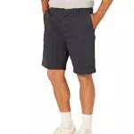 Amazon Essentials Herren Shorts - Klassischer Schnitt - Schwarz