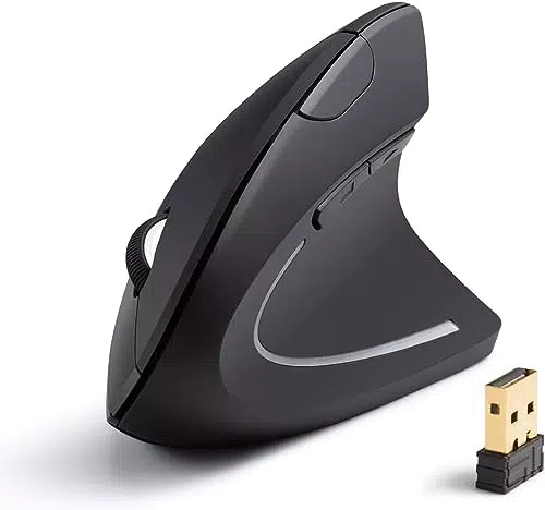 Anker Vertikale Ergonomische Optische Maus Kabellos für Windows und Mac OS