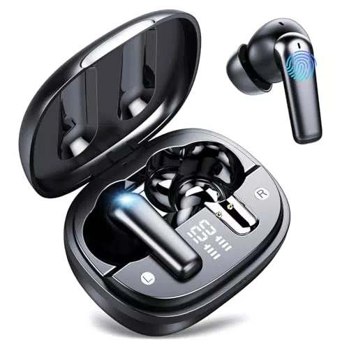 Aowoka Bluetooth Kopfhörer 2024, kabellos mit 42H Bass und IP7 wasserdicht