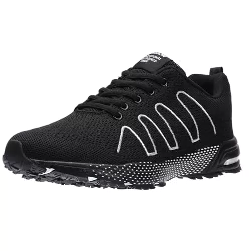 ASHION Herren Laufschuhe - Atmungsaktive Sportschuhe für Outdoor und Jogging