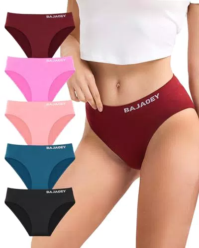 BAJAOEY Nahtlose Damenunterwäsche - Atmungsaktive Hipster Slips für Frauen