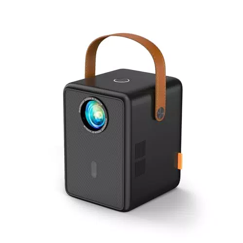 FunFlix G1 Mini Beamer 1080P Full HD, 13000 Lumen, 5G WiFi, Bluetooth, Heimkino