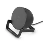 Belkin SoundForm Charge - Drahtloses Ladegerät mit Lautsprecher und Bluetooth - Schwarz