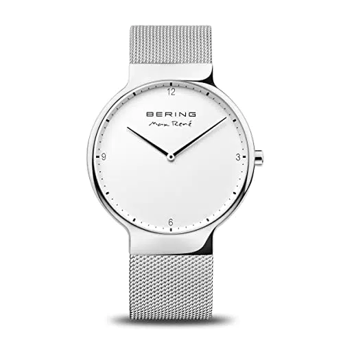 BERING Herren Uhr Quarz Max René Collection Edelstahl Saphirglas 15540-077