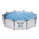 Bestway Steel Pro MAX Frame Pool ohne Pumpe - runde Gartenpool 305 cm