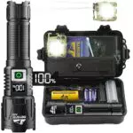 BEYSTE LED Taschenlampe Aufladbar 30000 Lumen für Outdoor und Camping