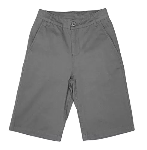 BIENZOE Jungen Baumwolle Schuluniformen Bermuda Shorts