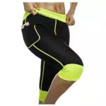 Bingrong Damen Sauna Effekt Sporthose Hohe Taille Neoprene Training