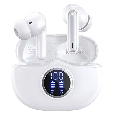 Bluetooth Kopfhörer, Kopfhörer Kabellos Bluetooth 5.3 In Ear mit Indicateur LED