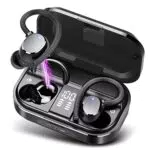 Bluetooth Kopfhörer Sport, Kopfhörer Kabellos Bluetooth 5.3 mit HD Mic