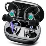 Bluetooth Kopfhörer Sport – Kabellose In-Ear Ohrhörer mit 50 Std HIFI Stereo und IP7 Schutz