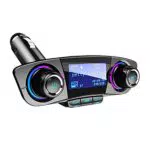 Asudaro Bluetooth Transmitter BT06 - Auto Radio Adapter mit Dual USB Ladegerät