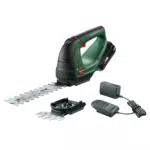 Bosch Akku-Grasschere/Heckenschere AdvancedShear 18V-10 - Akku nicht enthalten, schneidet bis zu 85 m² pro Ladung, mit Strauch- und Grasscherenmesser.