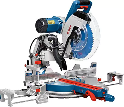 Bosch Professional Kapp- und Gehrungssäge GCM 12 GDL mit Doppellinienlaser, 2000 Watt