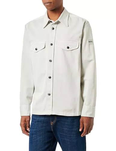 BOSS Herren Lovelock Hemd XXL - Beige - Modellname
