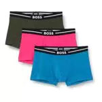 BOSS 3P Bold Trunk für Herren - Bequeme Unterwäsche für den Alltag
