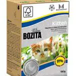 BOZITA Häppchen in Gelee - Nachhaltiges Katzenfutter für Kitten und Katzen