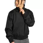 Brandit Canterbury Harrington Army Fliegerjacke mit Kapuze