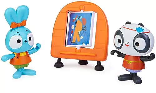 Brave Bunnies Malen mit Boo Hase und Panda – Spielzeug für Kinder ab 3 Jahren