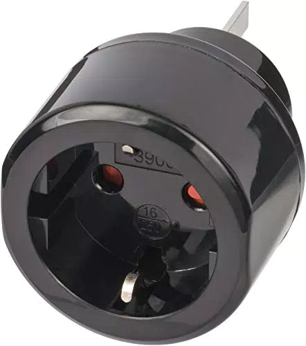 Brennenstuhl Reisestecker/Reiseadapter schwarz