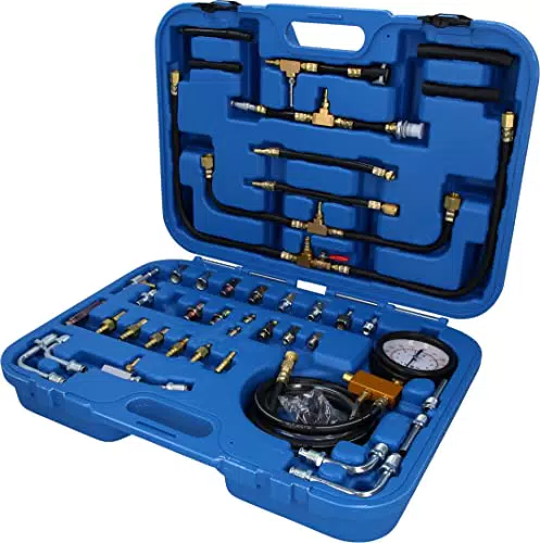 BRILLIANT TOOLS Benzindruck-Prüfer BT581400, 0 - 8 bar, präzise Messung