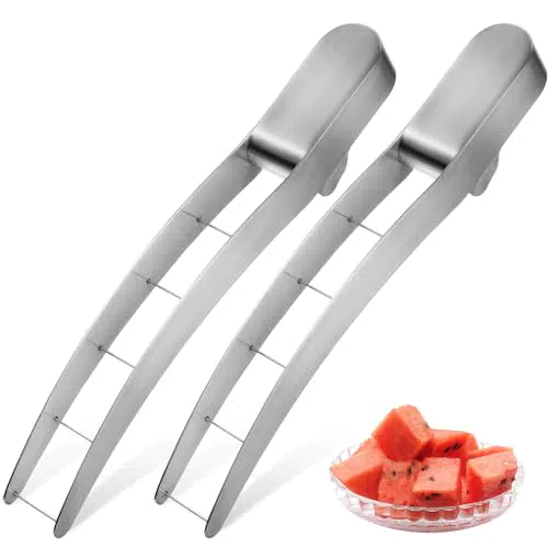 Cabilock Wassermelonenschneider aus Edelstahl – Sicheres und schnelles Schneiden