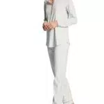 CALIDA Sweet Dreams Pyjama Damen, 100% Baumwolle, Hose mit Gummibund