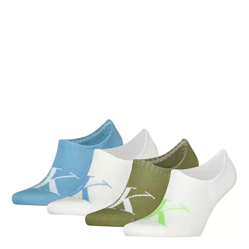 Calvin Klein Herren Socken - Komfortable Footie Socken für den Alltag